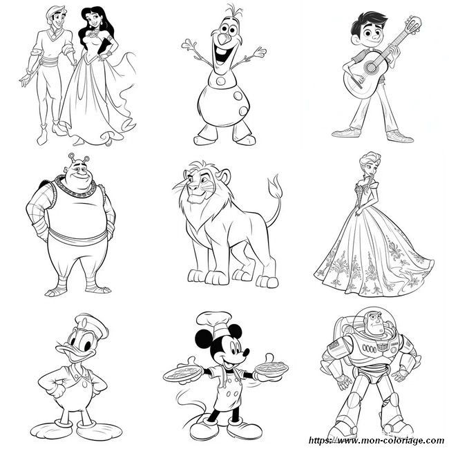 Choisissez votre favori chez Disney